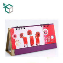 Impression de calendrier de papier fantaisie personnalisé bon marché Impression de calendrier de table bricolage de Chine